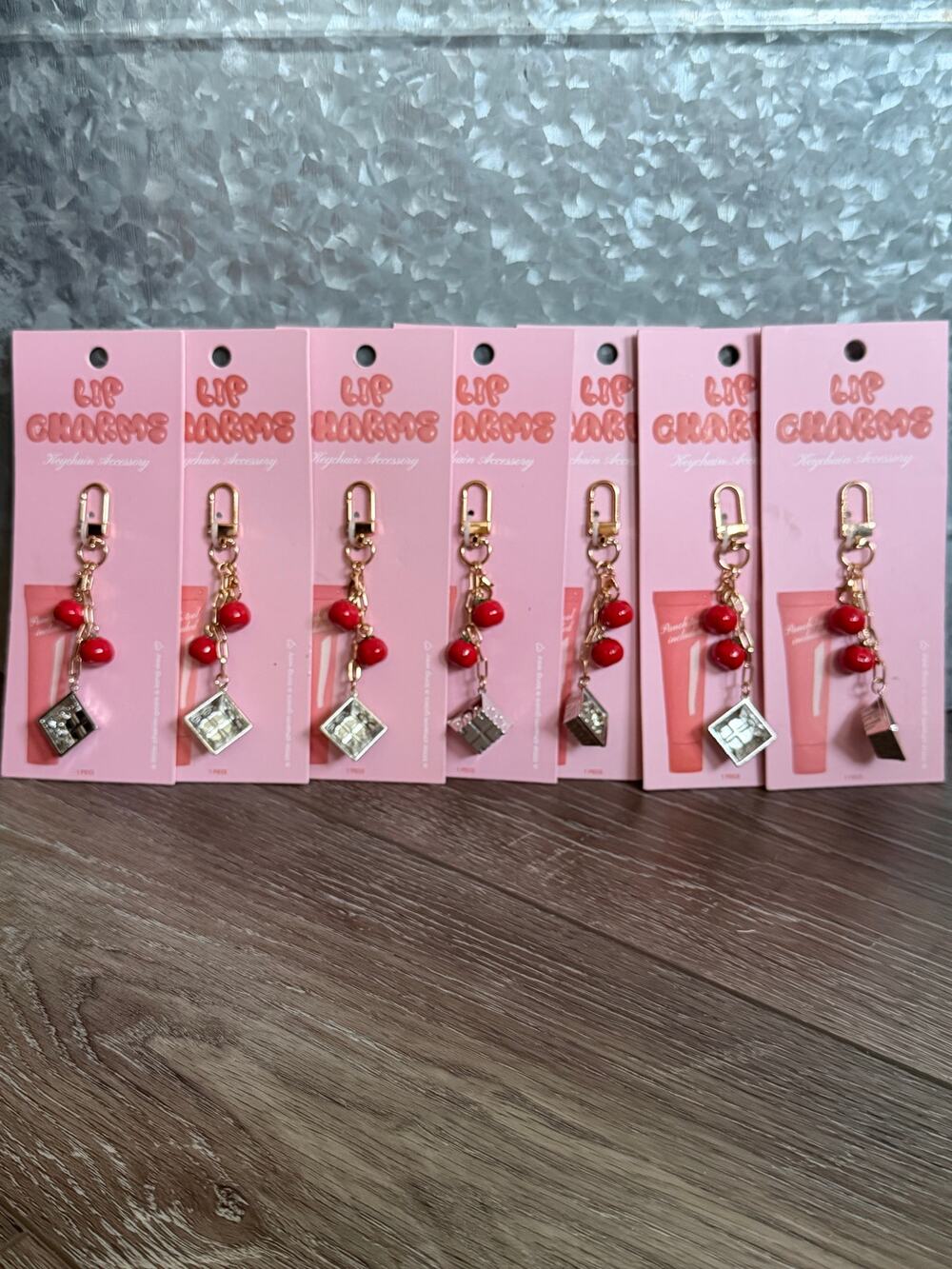 Studio Artifact Lip Charm Keychain 7 Pack Tomato Basket Target Viral New